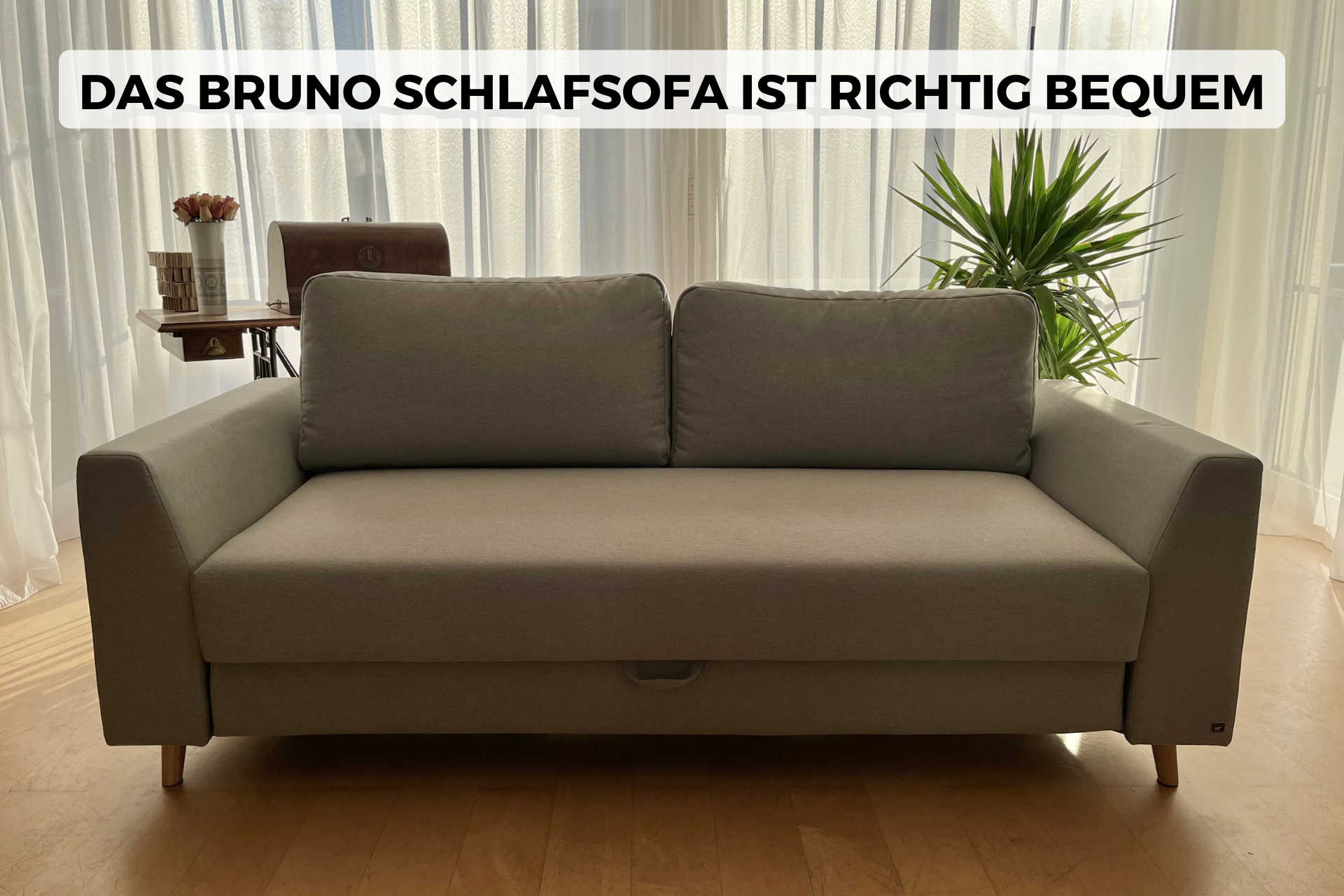 Bruno Schlafcouch Bewertung Verwendung als Sofa 